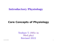 Homeostatic physiology.pptx